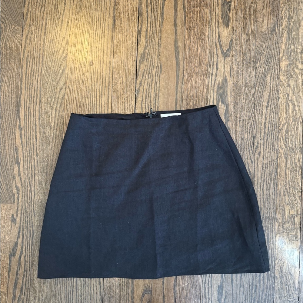 Reformation Black Mini Skirt - Picture 3 of 5